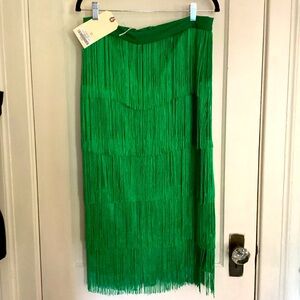 20’s style fringe pencil skirt